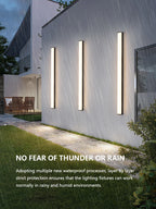 TRACE OUTDOOR 01 / Outdoor Linear Wall Light
