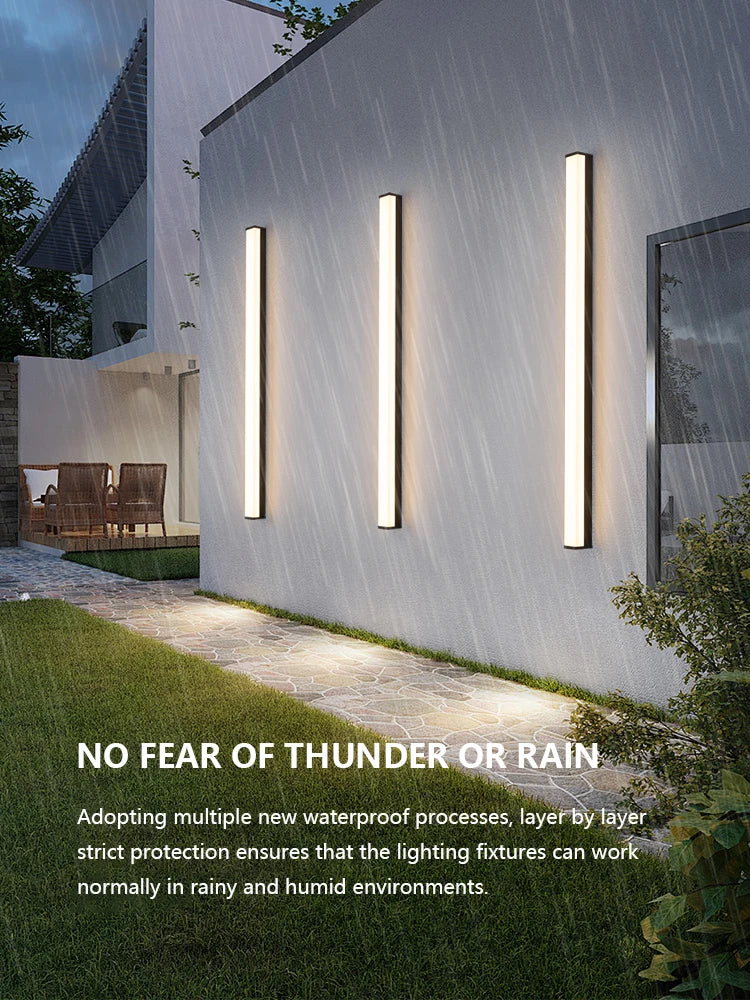 TRACE OUTDOOR 01 / Outdoor Linear Wall Light