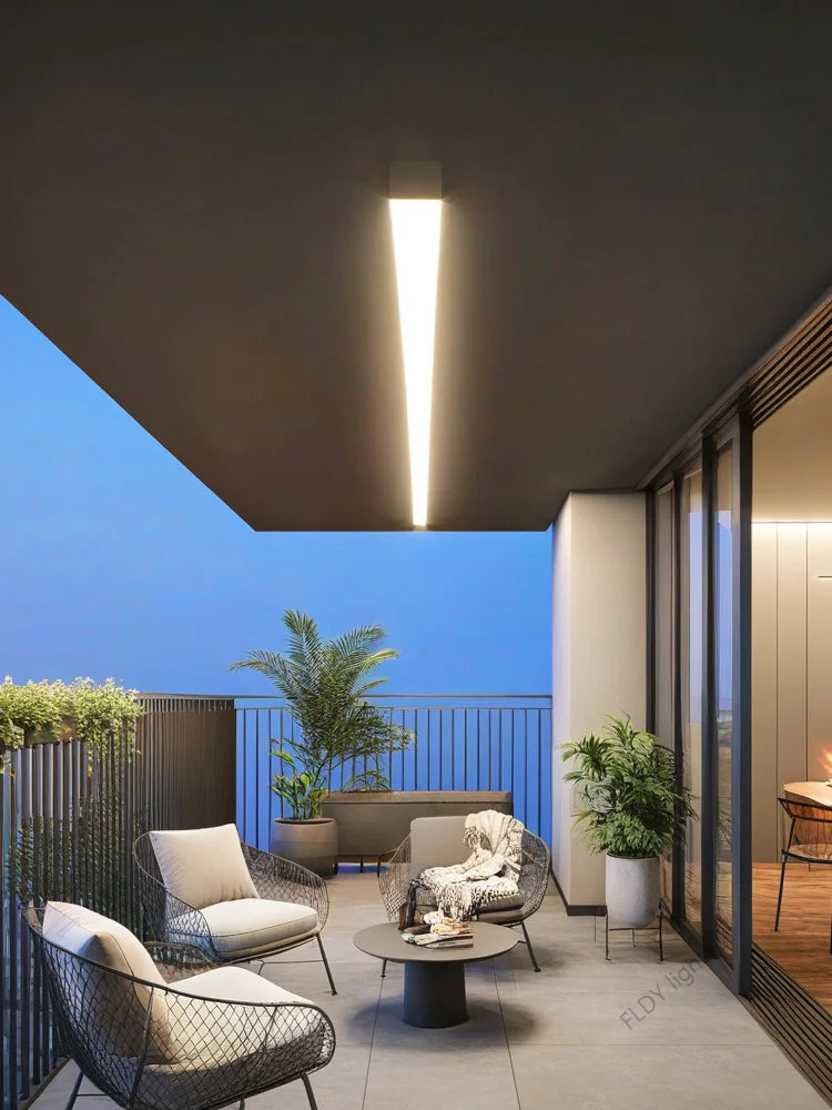 TRACE OUTDOOR 01 / Outdoor Linear Wall Light