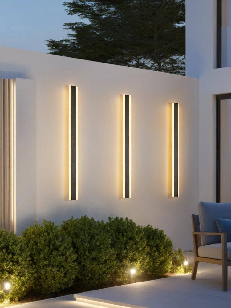 TRACE OUTDOOR 02 / Outdoor Linear Wall Light